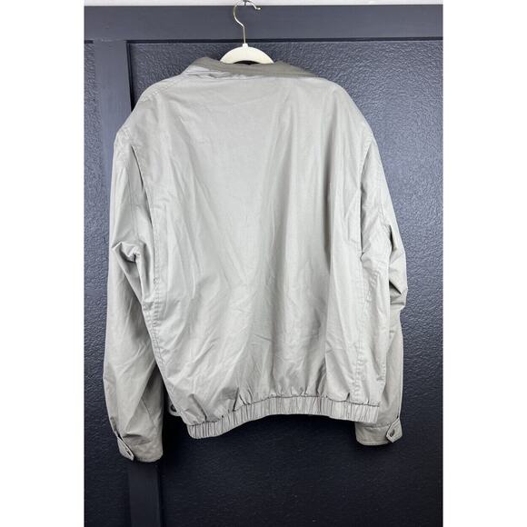 Members Only Men’s Mariner Jacket Windbreaker Full Zip Snap Size XL Long Beige - Picture 10 of 12
